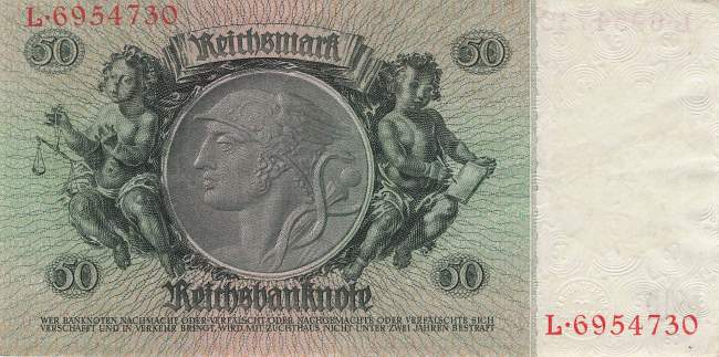 50 Mark 1933 ro.175a M/L